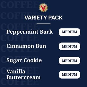 Victor Allen's Coffee Winter Wonderland Variety Pack, 96 Count, Single Serve Coffee Pods - Product Image 2