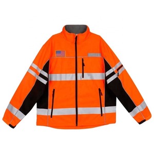 Chaqueta de Seguridad Reflectante con Logotipo Personalizable 2026, Traje de Trabajo Impermeable y Cortavientos con Cierre de Cremallera, Gran Venta - Product Image 6