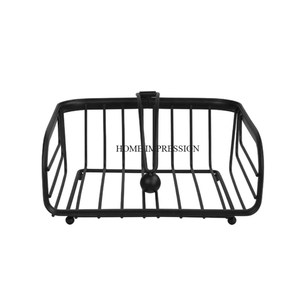 Table en bois de bambou porte-serviettes décoratif argent Ware métal et bois matériel fait à la main nouveauté chambre porte-papier de soie - Product Image 4