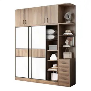 Schlafzimmer möbel-Holz schrank/Bücherregal von direkten Herstellern mit kunden spezifischen Designs-zur Aufbewahrung