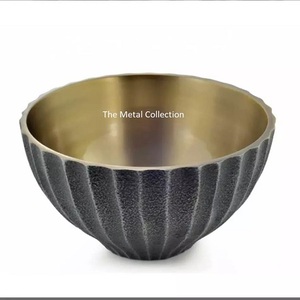 Cuenco impresionante de lujo para el hogar, hotel y restaurante, decorativo, único, Color blanco y dorado, cuenco terminado, platos, dátiles de frutas secas - Product Image 6