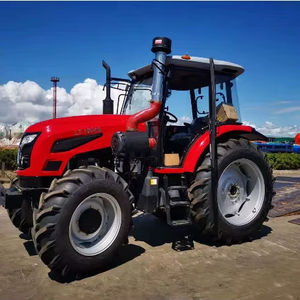 Tracteur agricole certifié 160hp avec tous les moteurs hydrauliques de pompe de boîte de vitesses automatique de direction de roue avant 4WD et moteur CE de roulement - Product Image 1