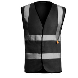 Gilet de sécurité unisexe à haute visibilité, poches réfléchissantes, fermeture éclair avant, maille respirante en coton, approvisionnement direct d'usine - Product Image 5