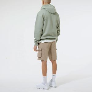 Sweat à capuche surdimensionné pour homme en molleton 100% coton, poids lourd, hiver, imprimé personnalisé, luxe, avec poche - Product Image 2