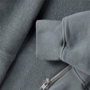 Sweat à capuche d'hiver pour homme 100 % coton molletonné, logo brodé personnalisé, coupe classique épaisse, respirant, séchage rapide, pull-over tendance pour la gym - Product Image 6