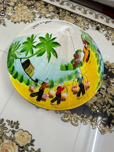 Sombrero tradicional de Vietnam Premium Non La, sombrero cónico de hoja de paja hecho a mano, perfecto para festivales y suministros de exportación - Product Image 2