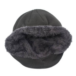 Vente chaude de haute qualité laine Jacquard bonnets chapeau pour l'extérieur hiver utilisation prix de gros chaud bonnets chapeau - Product Image 2