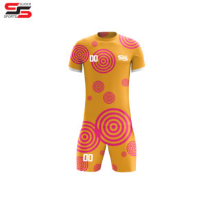 Tenues de football avec designs personnalisables, 100 % polyester, couleurs et tailles sur mesure pour les équipes universitaires et collégiales - Product Image 6