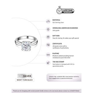 Anillo solitario de metal de 14 quilates Oro amarillo de 2 quilates con diseño de declaración geométrica Anillos finos de estilo delicado elegantes chapados en rodio - Product Image 5