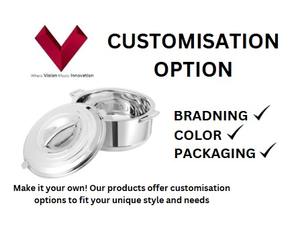 Offre Spéciale 5LTR acier inoxydable grand chauffe-plats en métal casserole Design classique couvercle marmite pour soupe - Product Image 3