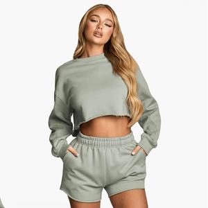 Great Quality OEM Custom <b>Plus</b> <b>Size</b> Eco-Friendly Plaid High Street Tracksuits Soft French Terry Cotton Polyester Regular Fit Set - Product Image 1