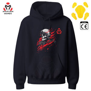 Sweat à capuche en polaire pour moto pour homme Coupe-vent Séchage rapide Confortable Sweat-shirt d'hiver Graphique de motard personnalisé pour les motards passionnés - Product Image 2
