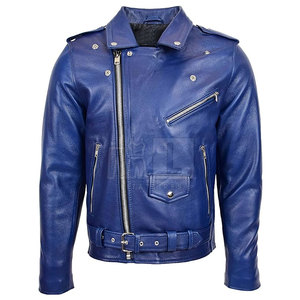 <b>Men's</b> Cow Skin Leather Winter <b>Jacket</b> High Quality Casual Wear with Front Logo Latest Style Breathable & Windproof Customizable - Product Image 3