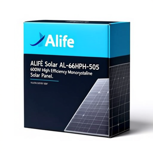 Panneau solaire monocristallin haute efficacité ALife Solar AL-66HPH-505 600W - Product Image 2