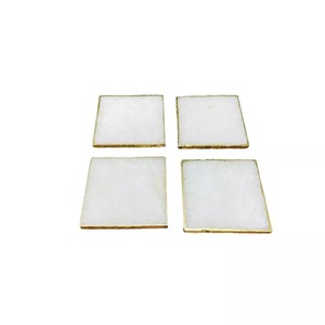 Posavasos de mármol Precio al por mayor Posavasos de mesa redonda elegantes para hoteles Fiestas de boda y configuración de comedor - Product Image 6