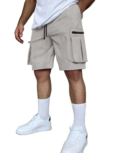 NOVEDAD DE VERANO 2025, gran oferta de estilo, pantalones cortos informales de Color sólido para hombre, pantalones cortos de playa con bolsillo, pantalones ligeros de carga de cinco minutos - Product Image 4