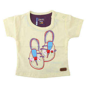 Camiseta para niña recién nacida - Amarilla - Product Image 1