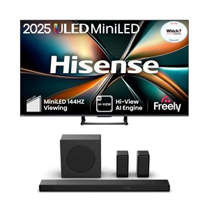 Ensemble téléviseur LED et barre de son sans fil, mini système home cinéma avec son multicanal pour une expérience de divertissement optimale - Product Image 2