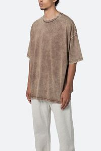 Camisetas de verano de algodón pesado de gran tamaño para hombre, camisetas de gran tamaño Vintage para hombre, camiseta informal de algodón pesado Vintage 280G - Product Image 4