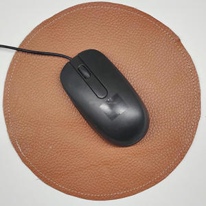 Tapis de souris en cuir bicolore, tapis de bureau réversible, accessoires de bureau imperméables pour des designs de bureau tendance LMPD-0056B - Product Image 6