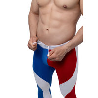 Collants de course avec logo personnalisé pour hommes Nouveau design Leggings de fitness respirants à séchage rapide Compression Sports Gym Training