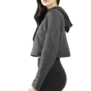 Sudadera con capucha de algodón para mujer, con Logo personalizado, nuevo diseño, fabricación de ropa, 100% - Product Image 5
