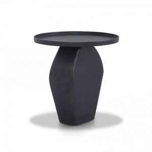 Lightweight & Durable Modern <b>Black</b> Metal <b>Side</b> <b>Table</b> Stool Handmade Other Living Room Sofa Set Home Furniture Interior Decor - Product Image 1