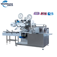 Machine de fabrication de lingettes humides semi-automatique Welldone |   Petite machine à plier les lingettes humides