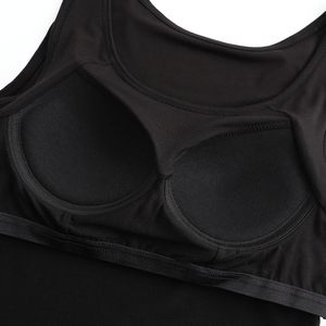 Camisoles personnalisées ODM pour femmes, débardeurs pour femmes, respirants, évacuant l'humidité, couleur unie, matériau extensible - Product Image 3