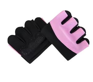 Gants unisexes demi-doigts en polyester respirant à libération rapide pour la gym, le fitness, le crossfit, l'entraînement, la musculation et le bodybuilding - Product Image 1