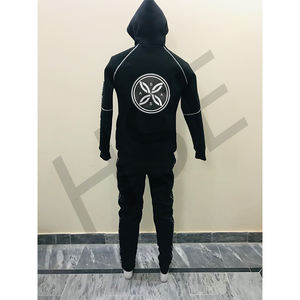 Survêtement tendance Survêtement en molleton de coton personnalisé Sweat à capuche unisexe - Product Image 3