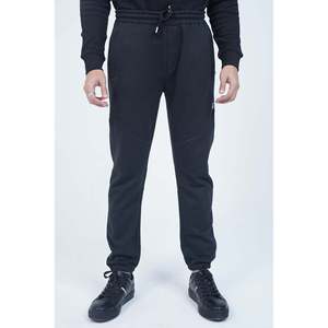 Pantalon de jogging pour homme BINTANG en molleton 100% coton, taille élastique, couleur unie, coupe droite, léger, taille XL, avec logo personnalisé - Product Image 1