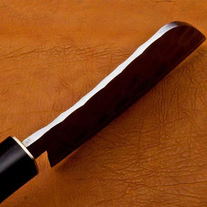 Cuchillo de Chef profesional de acero al carbono Corban, cuchilla afilada con Funda de cuero a la venta - Product Image 3