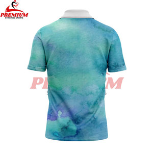 Polo de sport personnalisé de qualité supérieure, col uni, unisexe, décontracté, pour le golf, avec logo, simple, pour homme, idéal pour la course à pied, vente en gros - Product Image 2