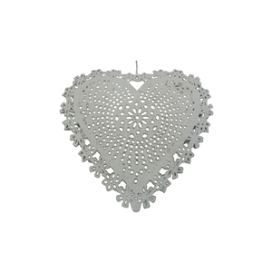 Cuivre Antique Fer Métal Suspendu Coeur Mur Ornement Décoratif pour La Maison & Décoration De Noël À La Main En Vrac - Product Image 3