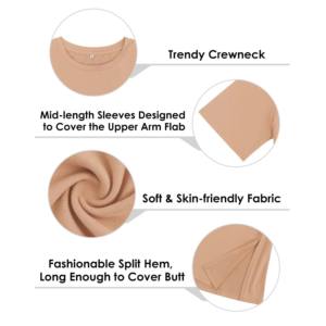 Camiseta de Alta Calidad, Ecológica, Transpirable, 100% Algodón, Corte Ajustado, para Mujer, con Logotipo Personalizado de tu Marca, Tela de 180g - Product Image 3