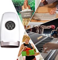 2025 Vente chaude Compression d'air électrique, chauffage, vibration Machine de massage des mains Masseur Realxion à la main domestique