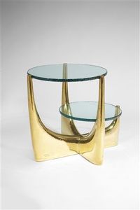 Mesa auxiliar de madera de diseño americano para decoración del hogar, decoración para sala de estar, café de madera de alta calidad y mesa auxiliar - Product Image 2