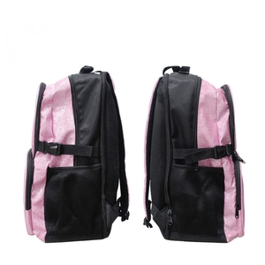 Sac de compétition de cheerleading haut de gamme, sac à dos de cheerleading scintillant avec base renforcée, grande capacité de rangement, sac de sport en maille respirante - Product Image 2