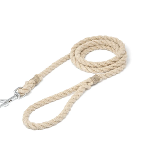 Customized Colored Cotton Rope Dog <b>Leash</b> Handmade Braided <b>Pet</b> <b>Leash</b> Set Durable Strong Dog Walking Lead - Product Image 1