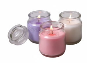 Portavelas de Vidrio Ecológico para Velas de Cera, Decoración del Hogar, para Navidad, Pascua, Cumpleaños y San Valentín - Product Image 2