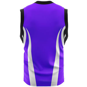 Maillot de basketball court personnalisé réversible et respirant imprimé 100 % polyester léger coupe ajustée séchage rapide personnalisable pour hommes - Product Image 3