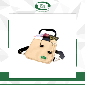 Riñonera antirrobo fácil de llevar de material de nailon a prueba de cortes y cinturón Ihram para Hajj y Umrah disponible a precio con descuento - Product Image 3