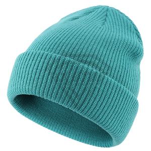Gorro de invierno de nuevo diseño, gorros cálidos de invierno para hombre, gorro de punto acrílico con puños, gorro de diario, gorro con servicio OEM - Product Image 5
