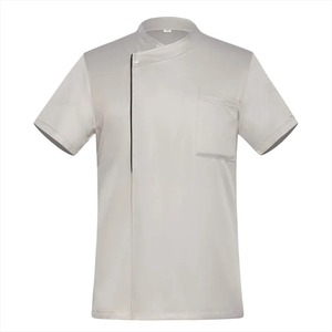 ชุดยูนิฟอร์มร้านอาหาร เสื้อเชฟมืออาชีพ สำหรับชายและหญิง ชุดยูนิฟอร์มพนักงานโรงแรม เสื้อแจ็คเก็ตระบายอากาศ แขนยาว เสื้อคลุมครัว - Product Image 5