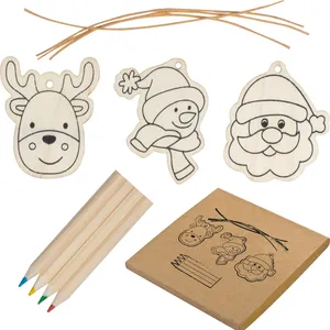 Ensemble de décorations de Noël personnalisées PABLO, boules et ornements pour arbre de Noël, gadget - Product Image 1