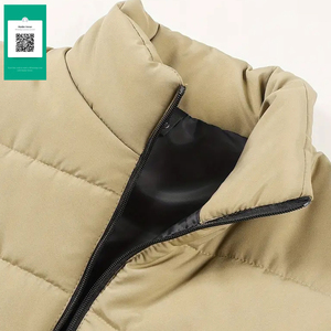 Gilet matelassé personnalisé de qualité supérieure pour hommes, veste sans manches à col montant pour la saison d'hiver, vente en gros de dernière conception de meilleure qualité - Product Image 3