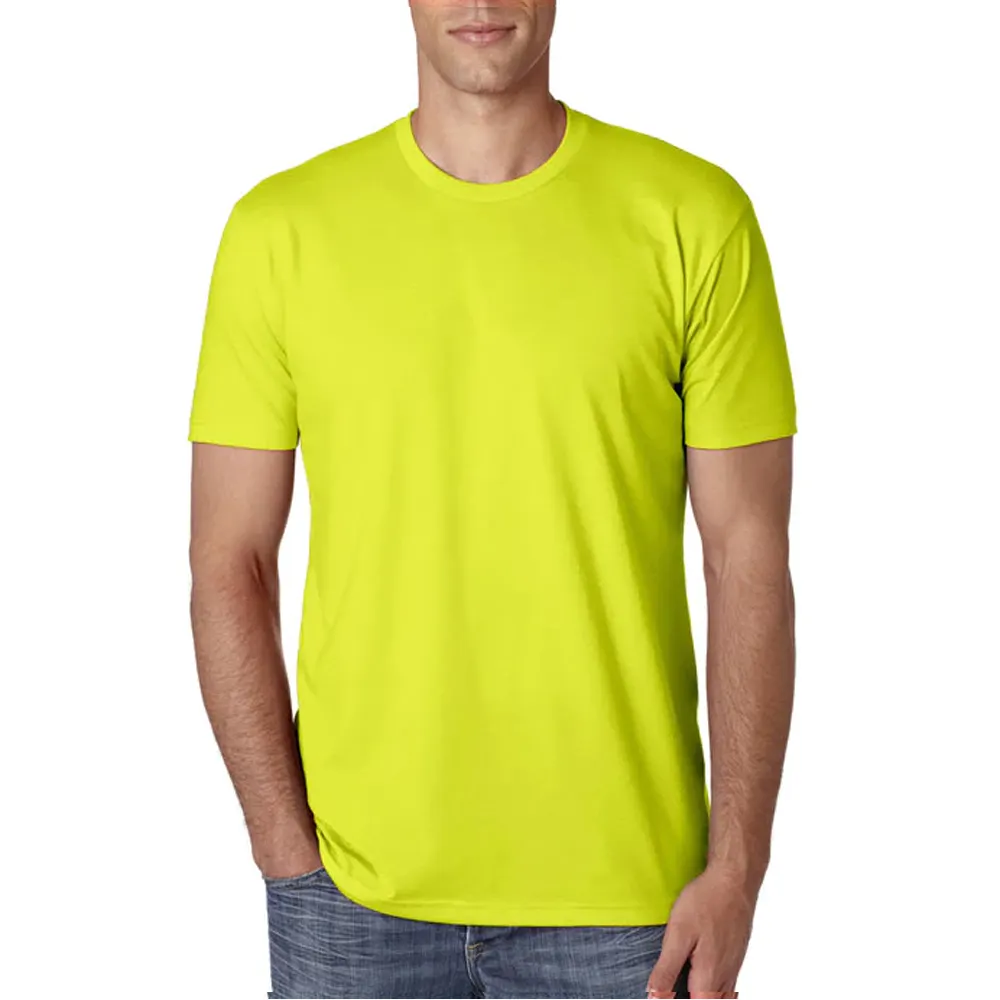 Neon Geel Zwaargewicht Ounce Katoenen T-Shirts Zwaargewicht Katoenen Heren T-Shirts Multipack Stijl