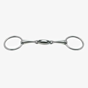 Tapis de selle en mousse Meilleure vente 2025 Eco Blue Single Jointed Horse Products Durable Loose Ring Snaffle Bit pour chevaux Horse Products - Product Image 2