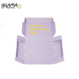 Recyclable Purple Cardboard Mailer <b>Box</b> Eco-friendly Corrugated Airplane <b>Box</b> For Boutique Packaging Paper Boxes For T-shirt - Product Image 4